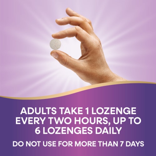 Nature's Way® Zinc Lozenges Natural Berry Flavor Perspective: top