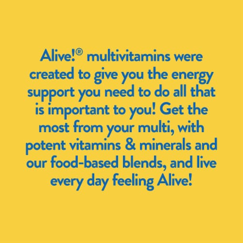 Nature's Way Alive! Men's 50+ Tablets Perspective: top