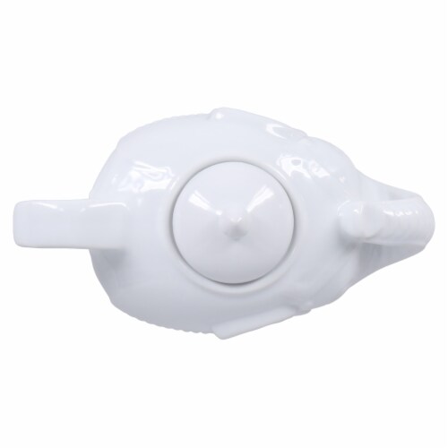 BIA Cordon Bleu Porcelain Elephant Sugar and Creamer Set - White Perspective: top