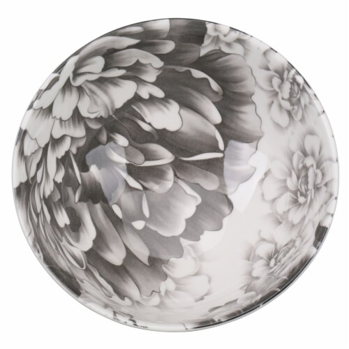 BIA Cordon Bleu Peony Bowl - Gray Perspective: top