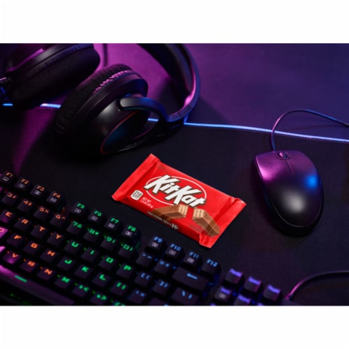 KIT KAT® Milk Chocolate Wafer Candy Bar Perspective: top