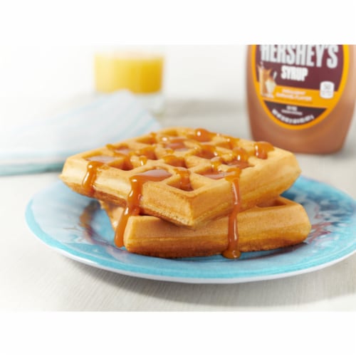 HERSHEY'S Caramel Syrup Bottle Perspective: top