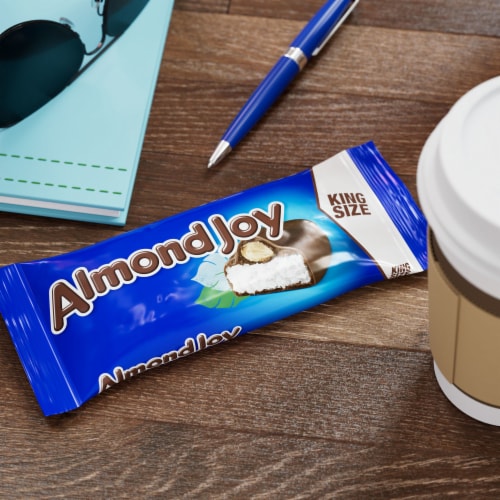 Almond Joy Candy Bar King Size Perspective: top