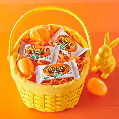 Reese's White Peanut Butter Egg Easter Candy Perspective: top