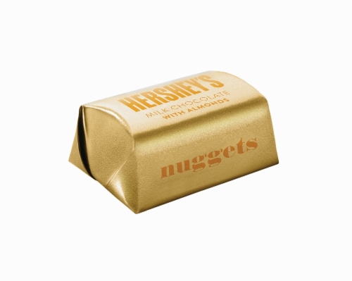 Hershey's Nuggets Milk Chocolate with Almonds Perspective: top