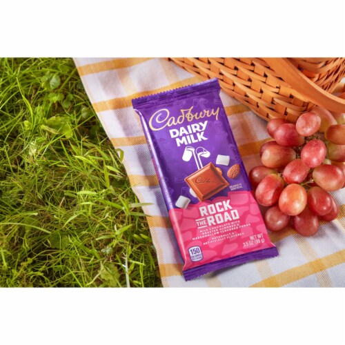 CADBURY DAIRY MILK Rock the Road Milk Chocolate Candy Bar Perspective: top