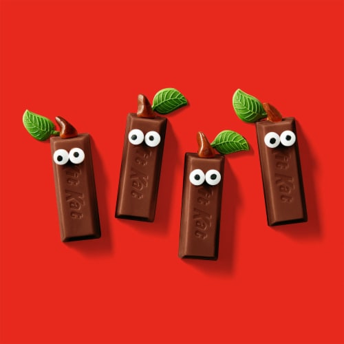 KIT KAT® Miniatures Milk Chocolate Crisp Halloween Wafer Candy Bars Bag Perspective: top