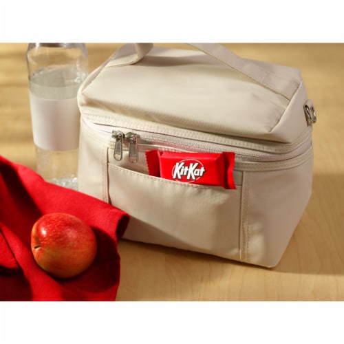 KIT KAT® Milk Chocolate Wafer Snack Size Christmas Candy Bag Perspective: top