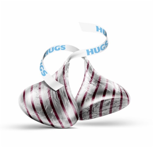 Hershey's Hugs Classic Size Stand Up Bag Perspective: top