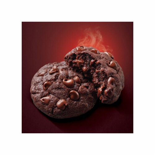 HERSHEY'S Milk Chocolate Baking Chips Bag Perspective: top