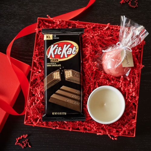 KIT KAT® Dark Chocolate Wafer XL Candy Bar Perspective: top
