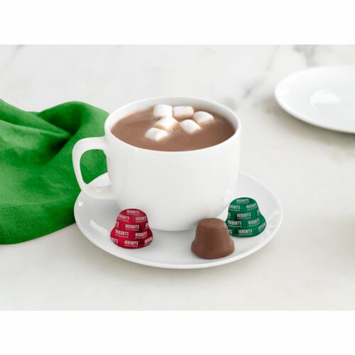 HERSHEY'S Milk Chocolate Bells Christmas Candy Bag Perspective: top