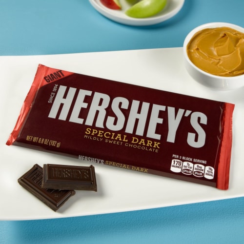 Hershey's Special Dark Chocolate Bar Perspective: top