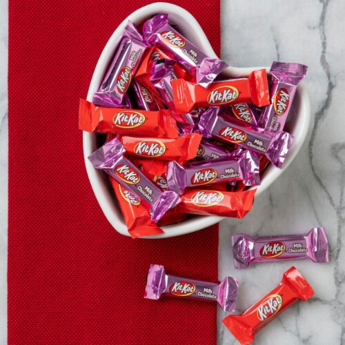 Kit Kat Miniatures Milk Chocolate Candy Perspective: top