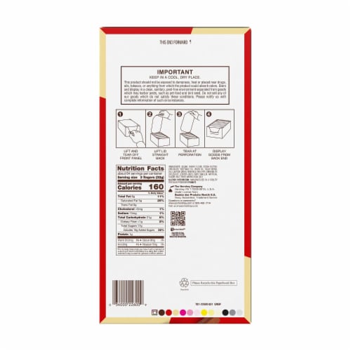 Kit Kat® Crisp Wafers in Milk Chocolate King Size Bar Box Perspective: top