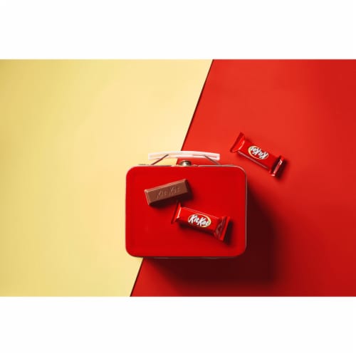 KIT KAT® Miniatures Milk Chocolate Wafer Candy Share Pack Perspective: top