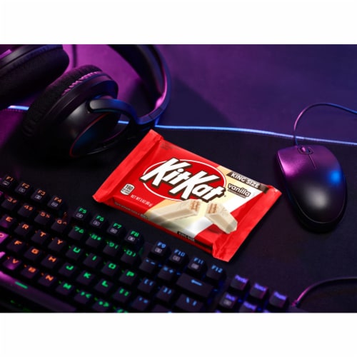 KIT KAT® Vanilla Flavored Wafer King Size Candy Bar Perspective: top