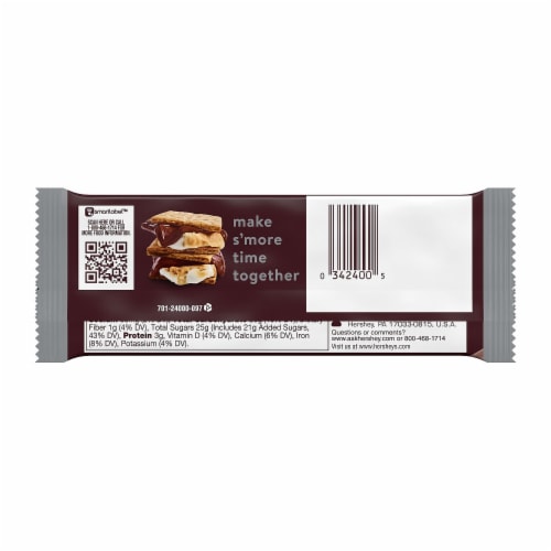 HERSHEYS MILK CHOCOLATE STANDARD BAR BOX Perspective: top