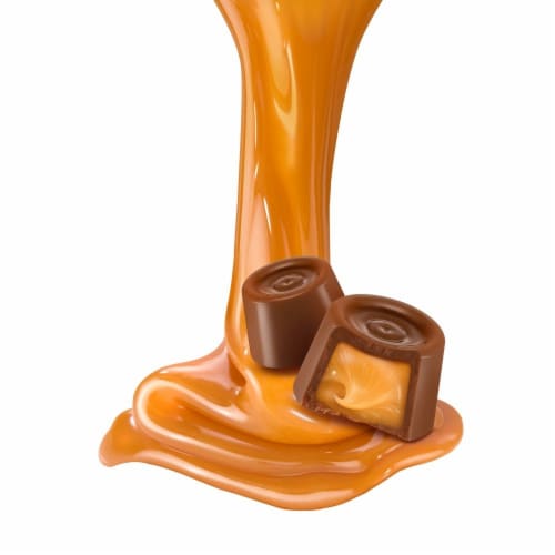 Rolo® Creamy Caramels Wrapped in Rich Chocolate Candy Perspective: top