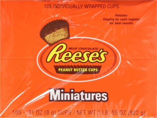 Reese's Milk Chocolate Peanut Butter Cups Perspective: top