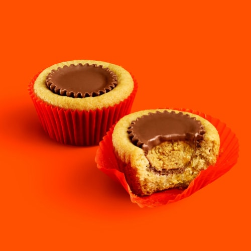 REESE'S Miniatures Milk Chocolate Peanut Butter Cups Candy Family Pack Perspective: top
