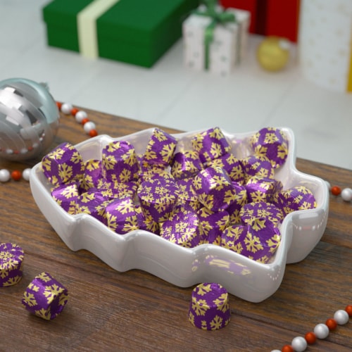 ROLO® Rich Dark Chocolate Salted Caramels Christmas Candy Bag Perspective: top