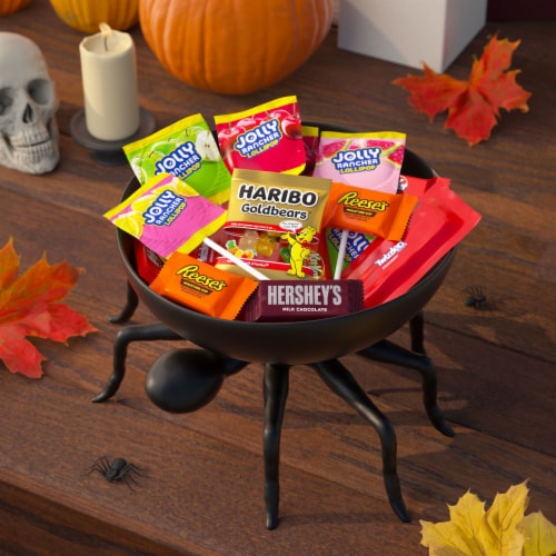 Hershey Assorted Flavored Halloween Candy Bulk Bag Perspective: top