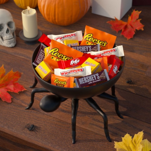 Hershey Assorted Flavored Halloween Candy Bulk Bag Perspective: top