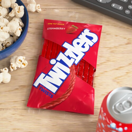 TWIZZLERS Twists Strawberry Candy Bag Perspective: top