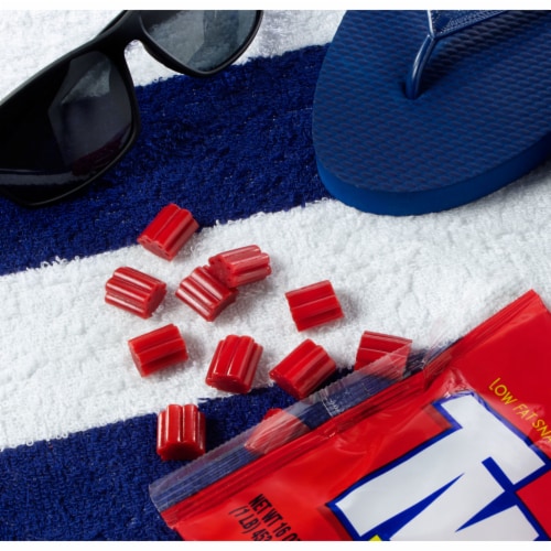 TWIZZLERS Bites Cherry Candy Bag Perspective: top