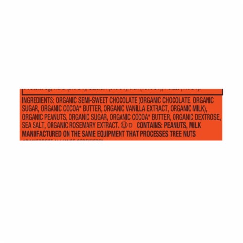 REESE'S Organic Dark Chocolate Peanut Butter Cups Candy Pack Perspective: top