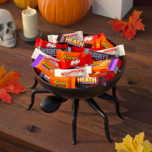 Hershey Assorted Flavored Halloween Candy Bulk Bag Perspective: top