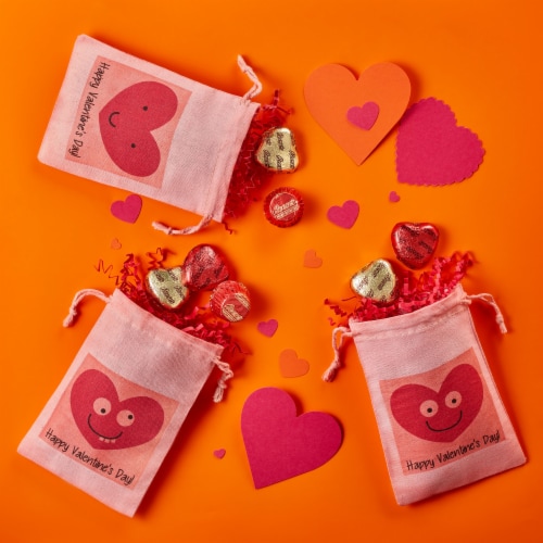 Reese's Milk Chocolate Peanut Butter Hearts & Miniatures Perspective: top