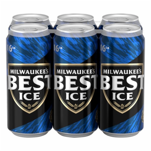 Milwaukee's Best Ice Beer American Lager Beer Perspective: top