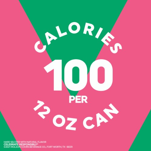 Vizzy™ Passion Fruit Watermelon Hard Seltzer Perspective: top