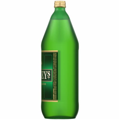 Mickeys Fine Malt Liquor Ale Beer Single Bottle Perspective: top