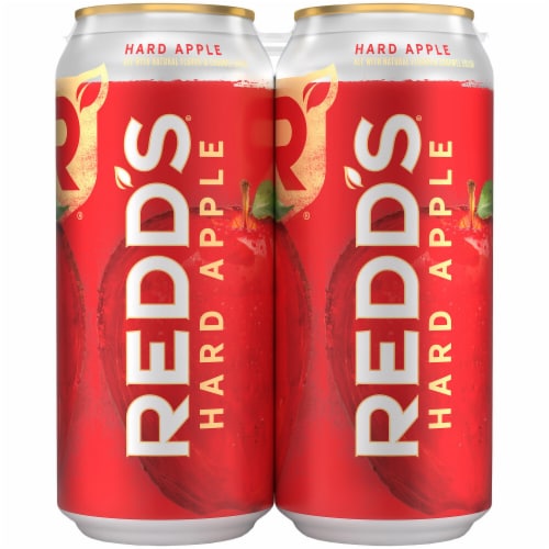 Redd's Hard Apple Ale Beer Perspective: top