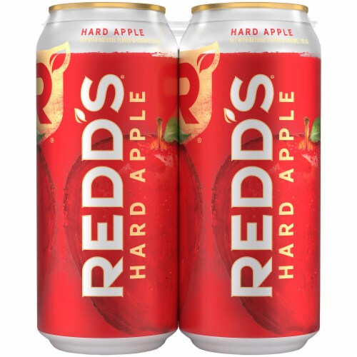 Redd's Hard Apple Ale Beer Perspective: top