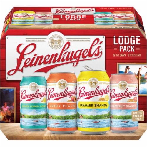 Leinenkugel's Lodge Summer Craft Beer Variety Pack Perspective: top