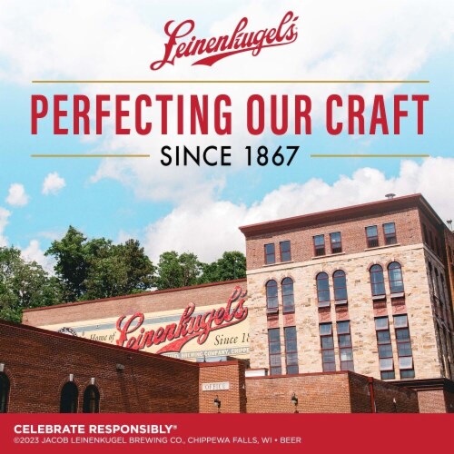 Leinenkugel's Red Lager Craft Beer Perspective: top