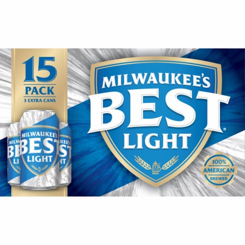 Milwaukee's Best Light American Lager Beer Perspective: top