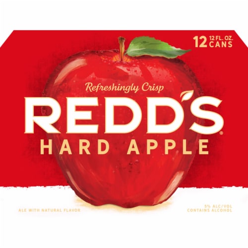 Redd's Hard Apple Ale Beer Perspective: top