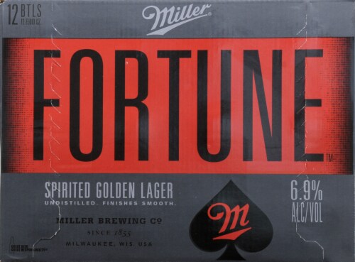 Miller Fortune Beer Perspective: top