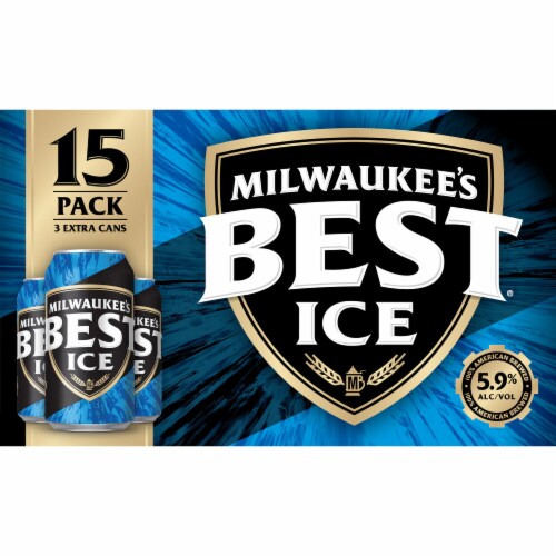 Milwaukee's Best Ice Beer American Lager Beer Perspective: top