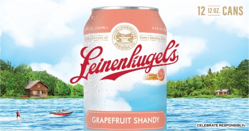 Leinenkugel's® Grapefruit Shandy Beer 12 Count Perspective: top