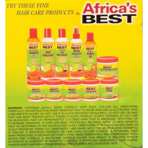 Africa's Best® Regular Dual Conditioning Relaxer with Olive Oil Perspective: top