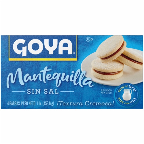 Goya Unsalted Butter Sticks Perspective: top