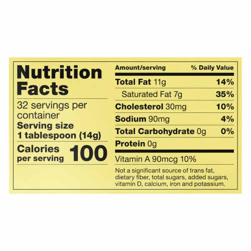Land O Lakes® Salted Butter Sticks 2 Pack Perspective: top