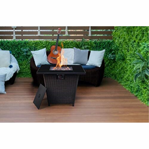 CATALINA COVE 30  GAS FIRE PIT Perspective: top