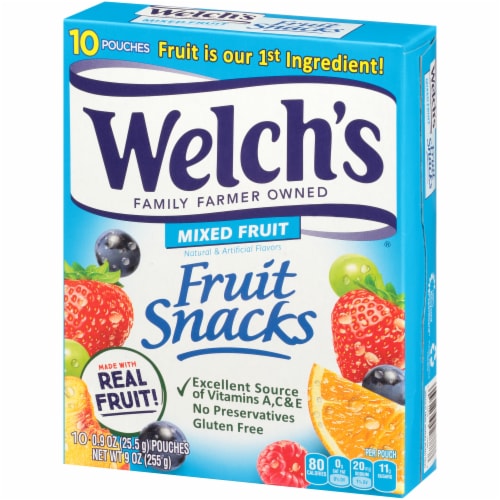 Welch's® Mixed Fruit Fruit Snacks Perspective: top